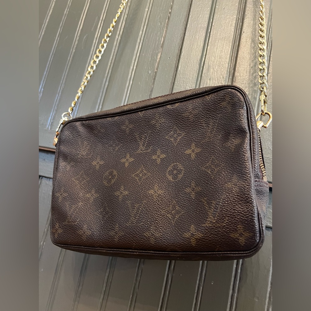 Authentic revamped Louis Vuitton cross body purse